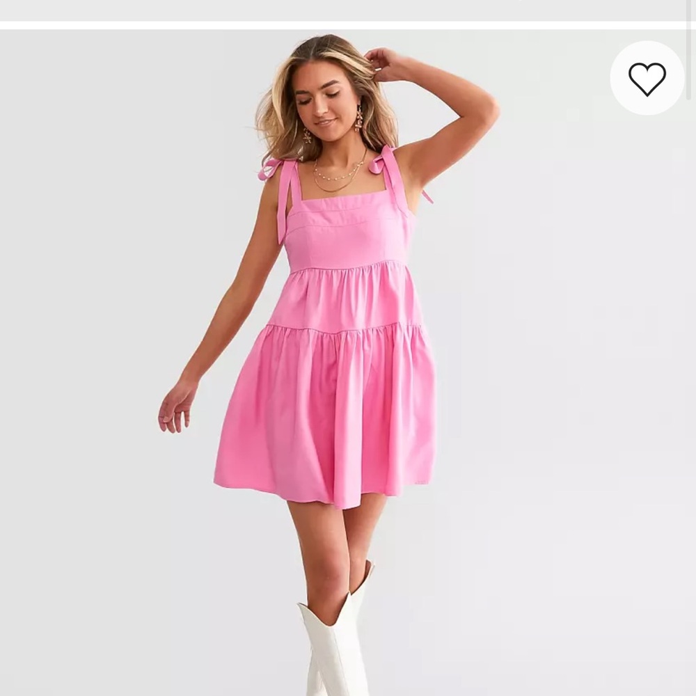 Pink Sleeveless Dress